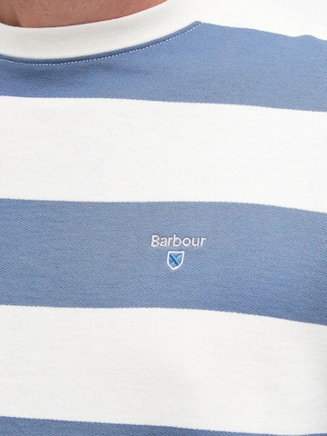 Barbour Sweatshirt 'Shorwell' in Blau
