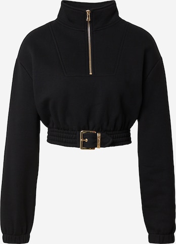 Hoermanseder x About You - Sweatshirt 'Clara' em preto: frente