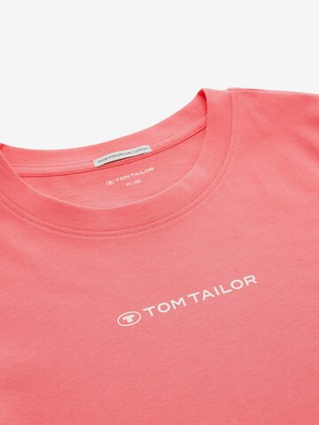 TOM TAILOR Shirt in Pink