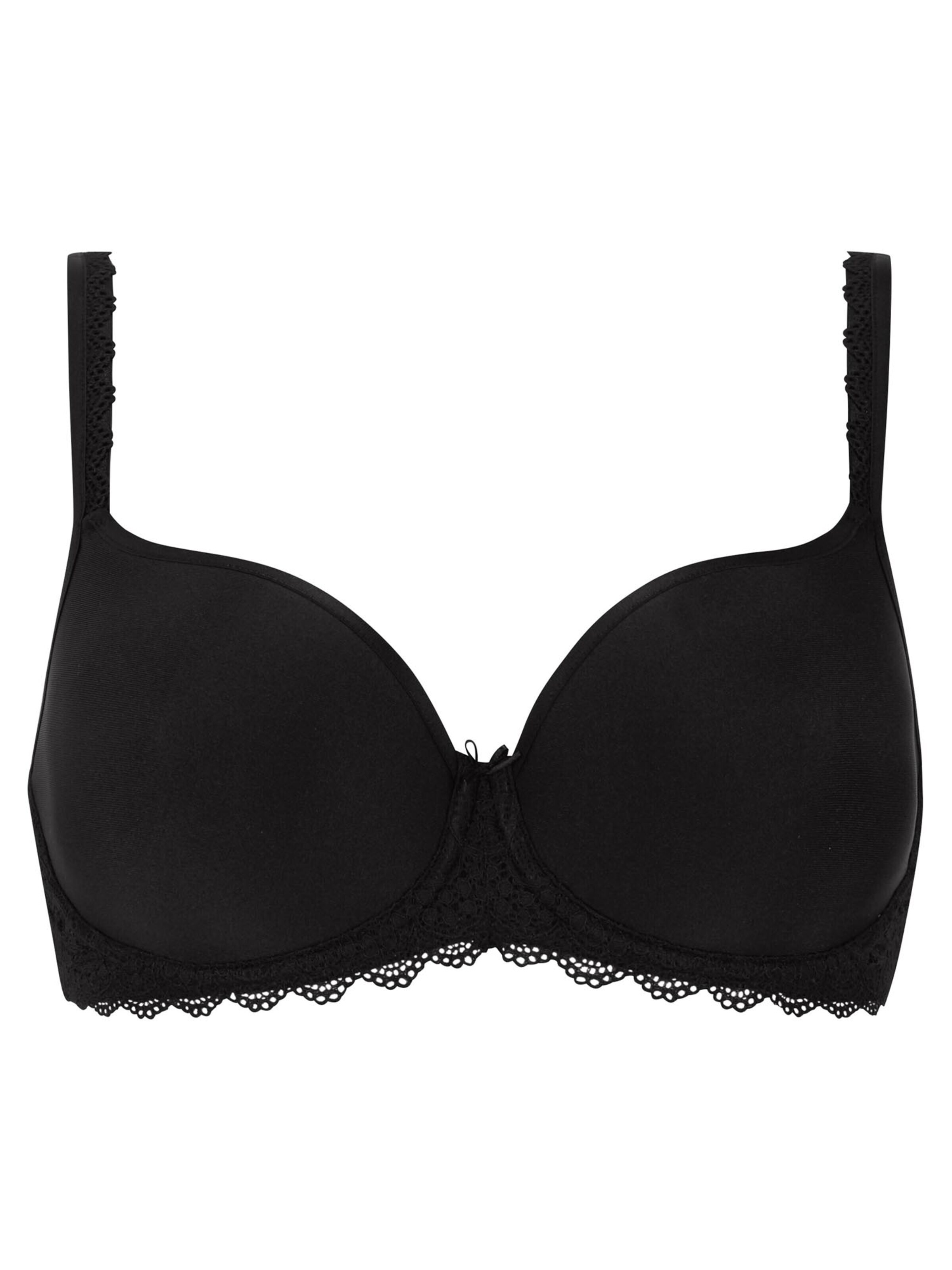 Mey Klassisch BH 'Amorous'‌‌‌‌‌‌‌‌‌ in Schwarz: Vorderseite
