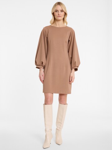 Ana Alcazar Jurk 'Aholi' in Beige