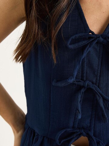 Bianco Lucci - Blusa em azul