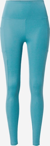 Bally Skinny Workout Pants in Blue: front