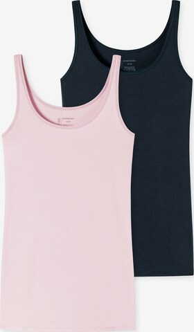 SCHIESSER Top '95/5 Organic' in Pink: front