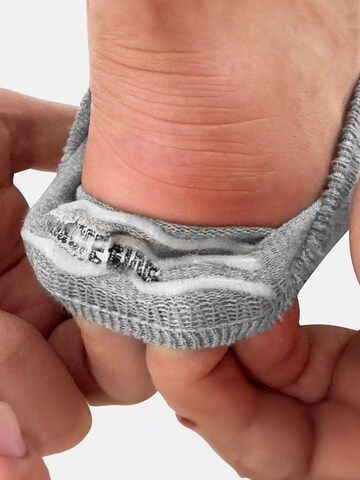 Circle Five Ankle socks '6 Paar Füßlinge Silikongrip ohne verrutschen' in Grey