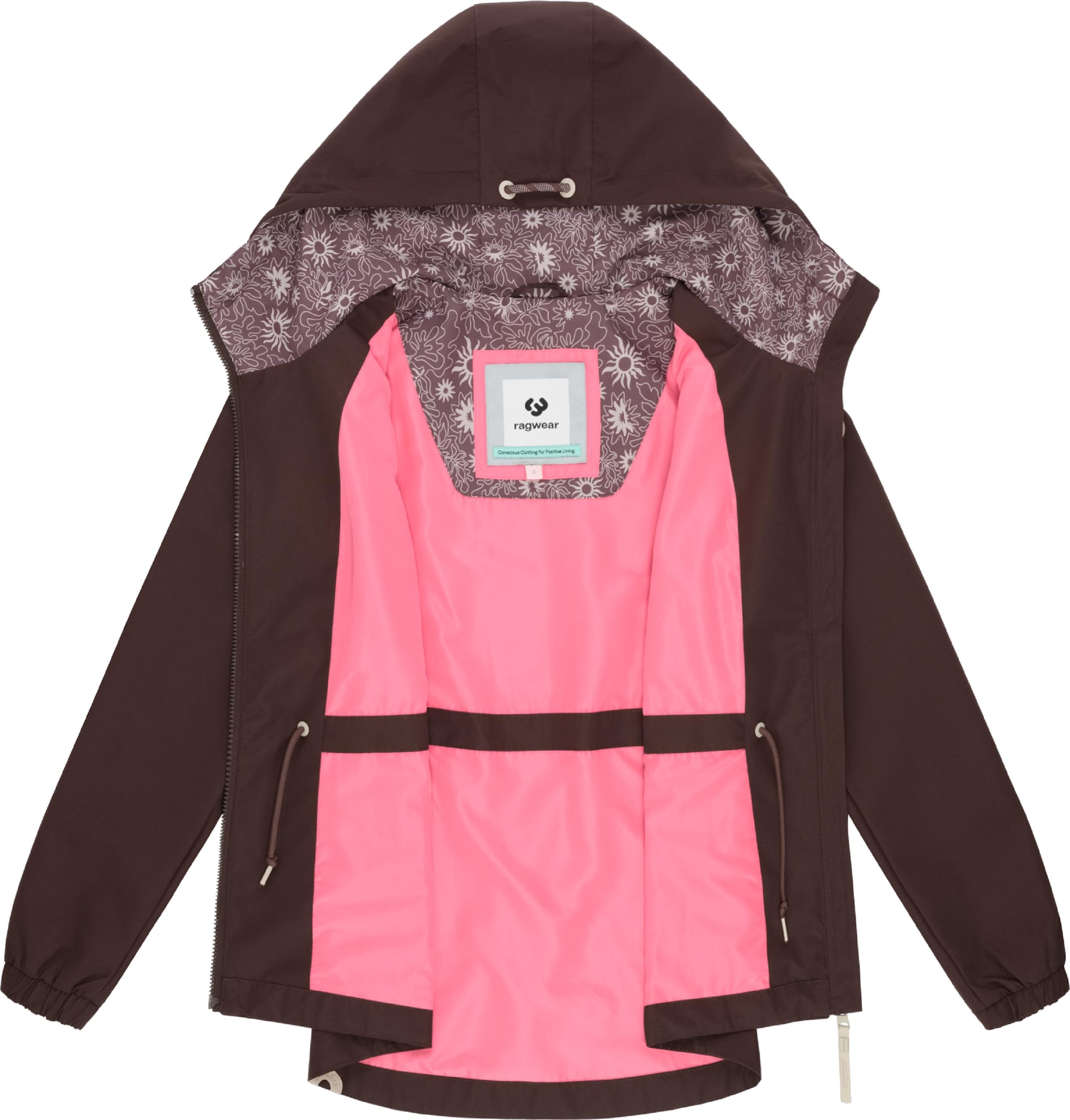 Giacca funzionale 'Dankka' di Ragwear in marrone