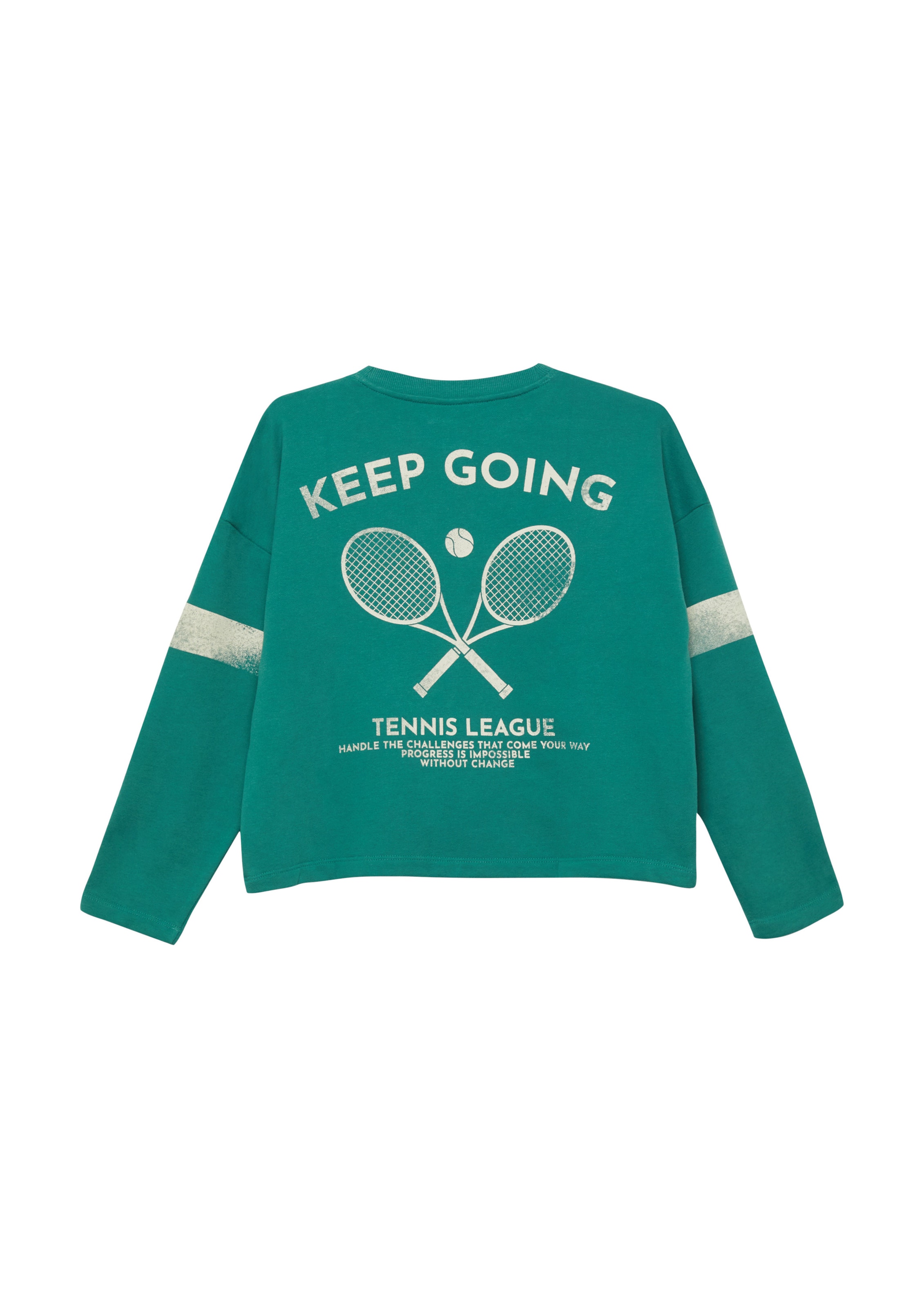 Sweat-shirt s.Oliver en vert