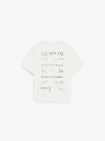 T-shirt Scalpers en blanc