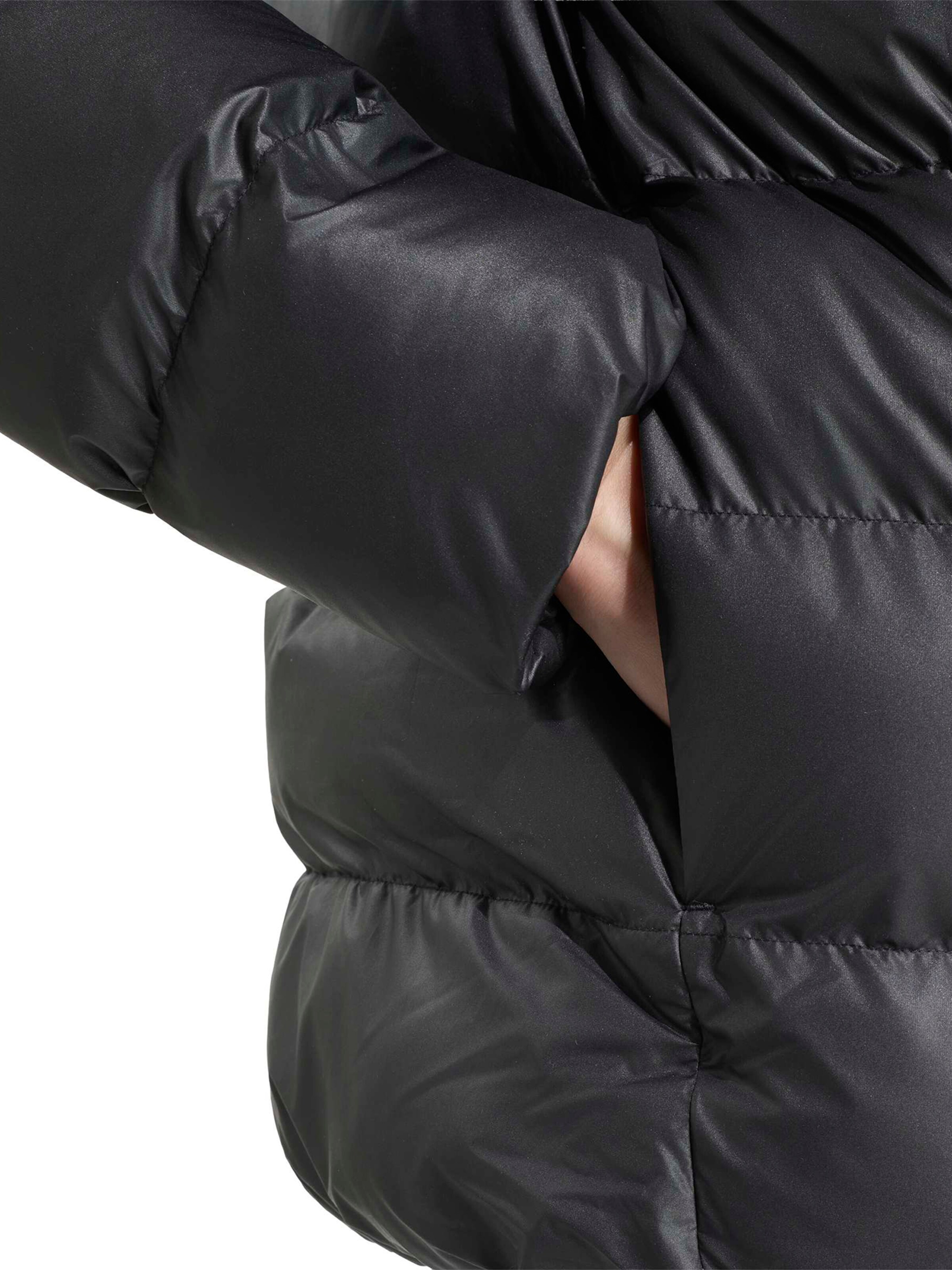 ADIDAS SPORTSWEAR Athletic Jacket 'Ess' in Black