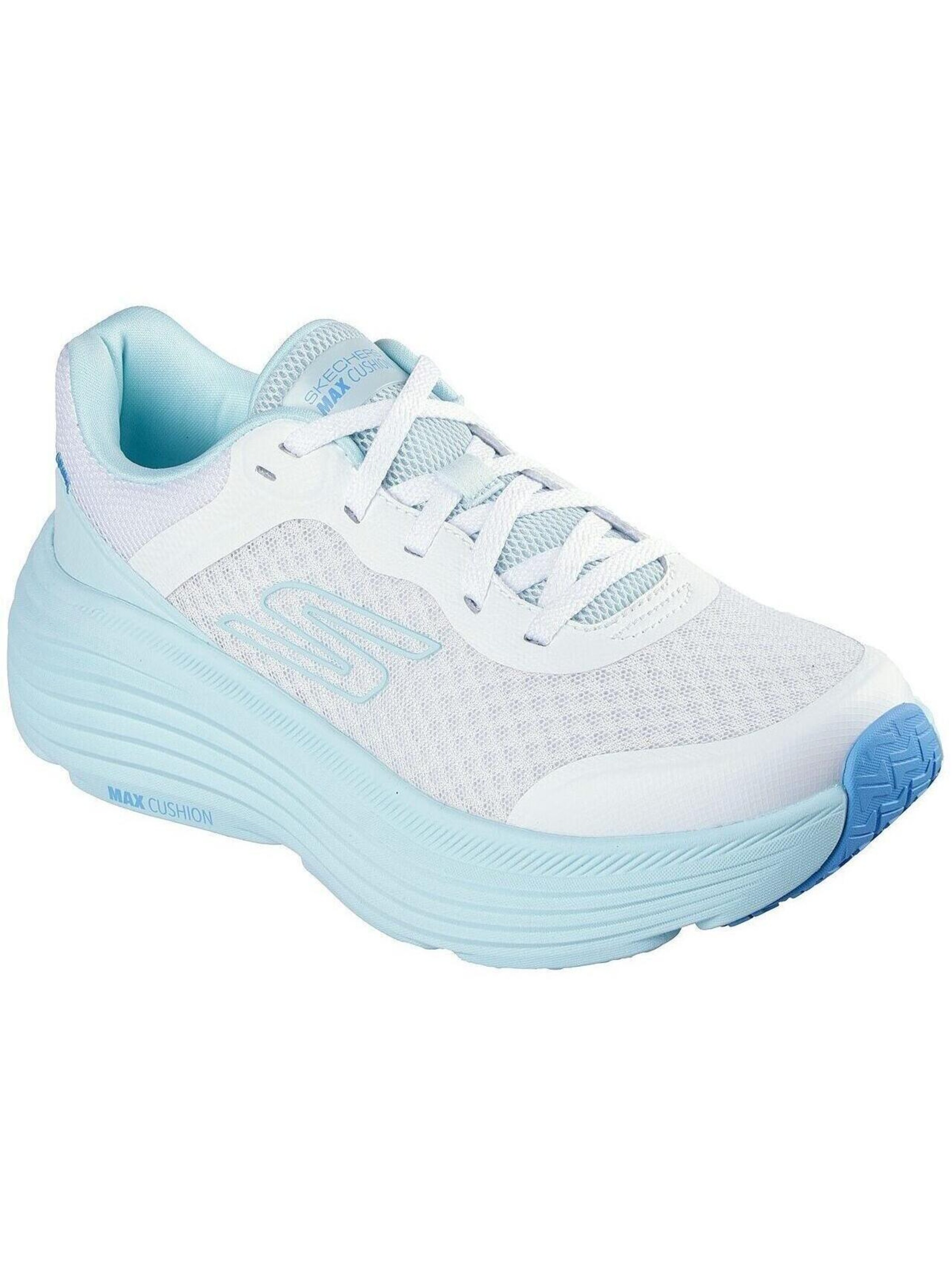 SKECHERS Sportschoen 'Max Cushioning Endea' in Blauw: voorkant
