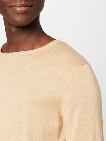 SELECTED HOMME Sweater 'Rome' in Beige