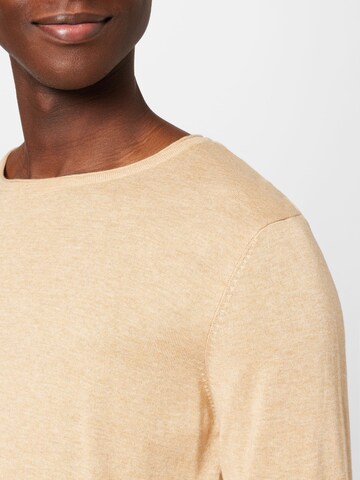 SELECTED HOMME Pullover 'Rome' in Beige