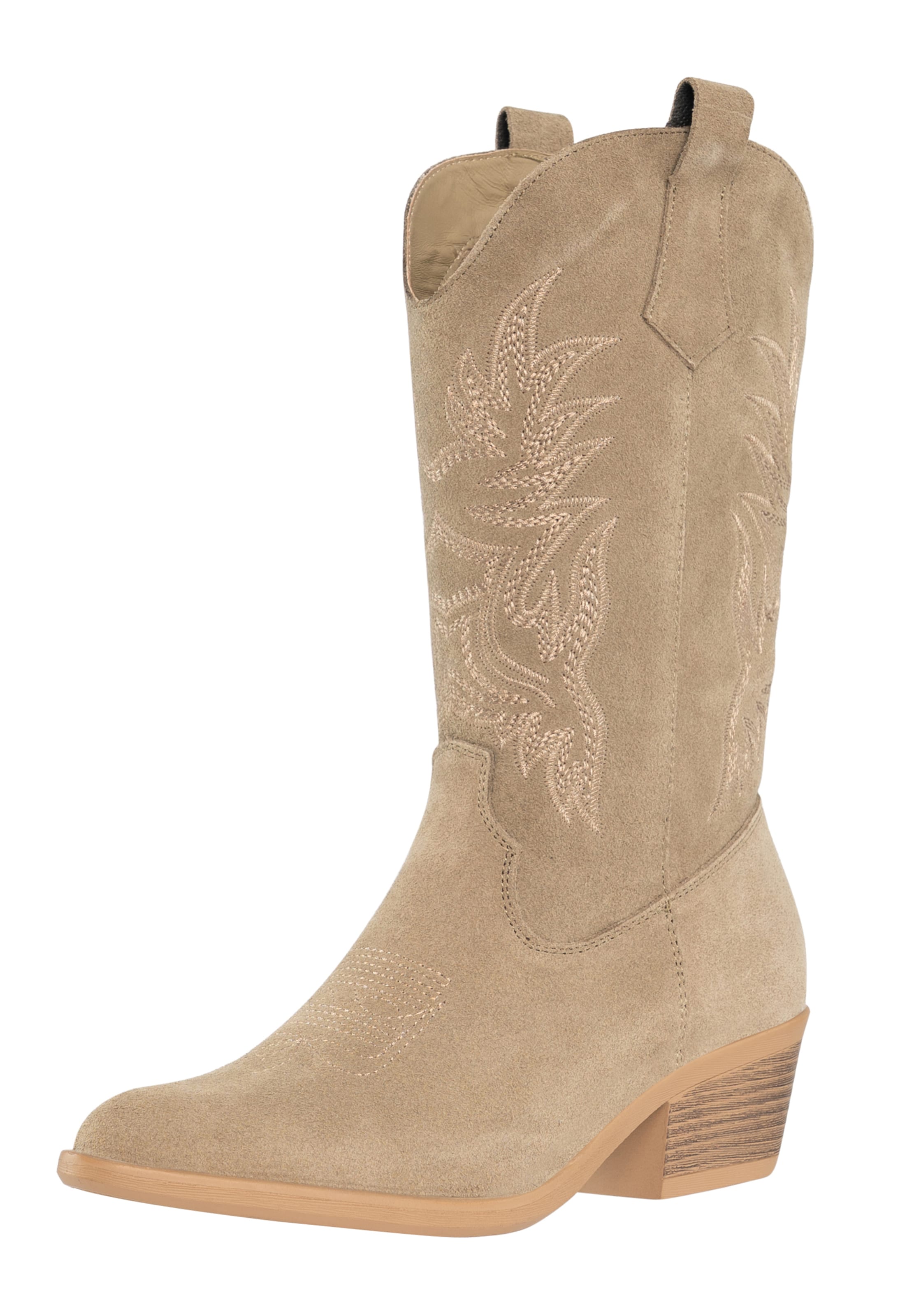 Salinyang Comwboystøvler i grøn: forside