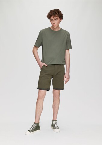 QS Regular Trousers in Green
