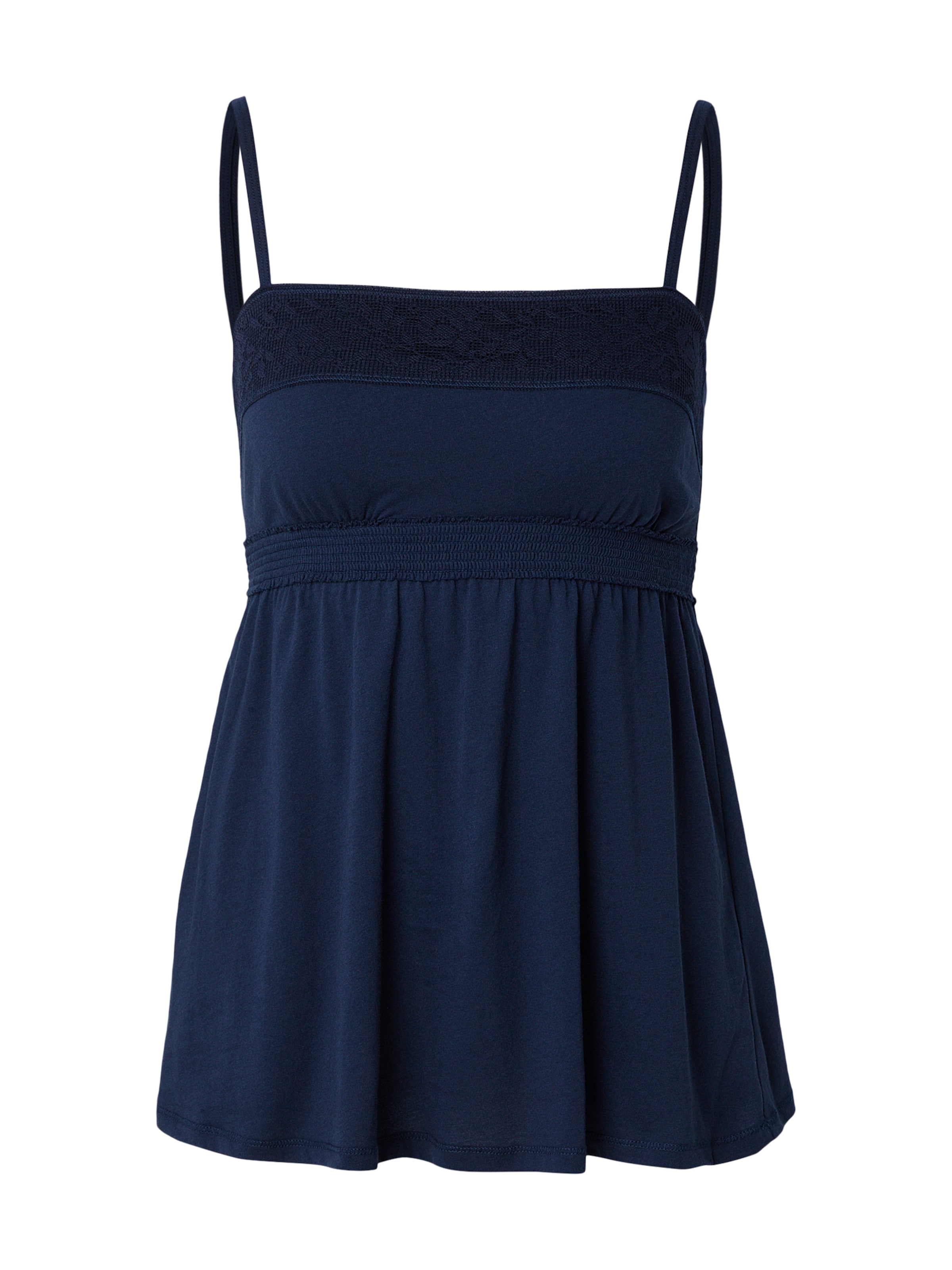 HOLLISTER Τοπ σε μπλε: μπροστά