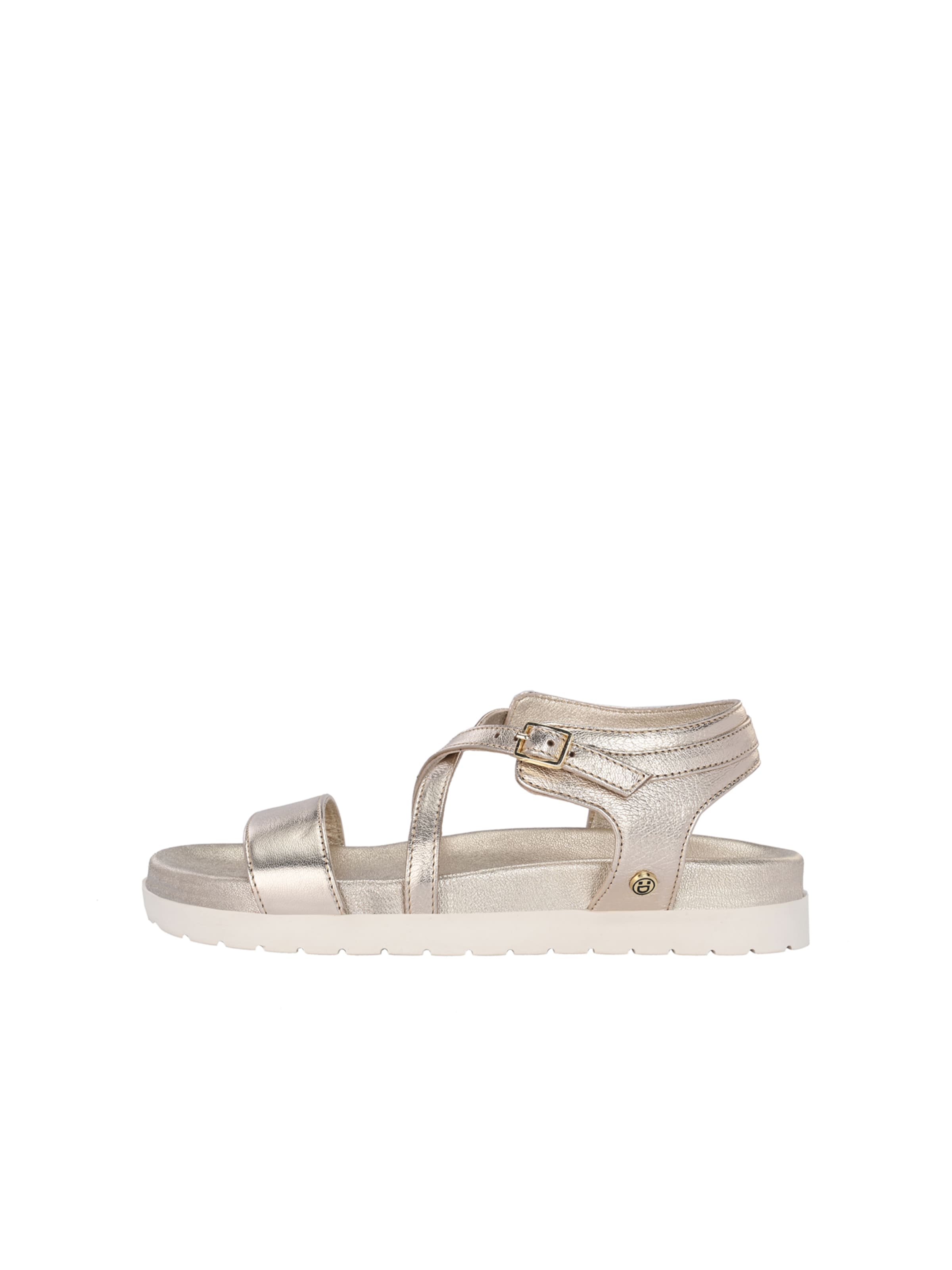 FREUDE Sandalen met riem 'AMELINE' in Goud