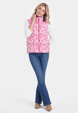 Gilet IZIA en rose