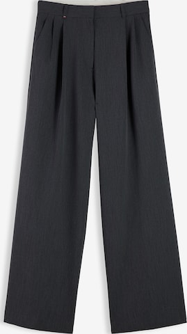 Wide leg Pantaloni cutați de la TOMMY HILFIGER pe gri: față