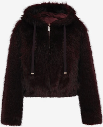 Veste mi-saison faina en rouge : devant