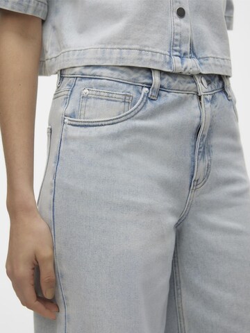 VERO MODA Wide Leg Jeans 'ANNET' in Blau