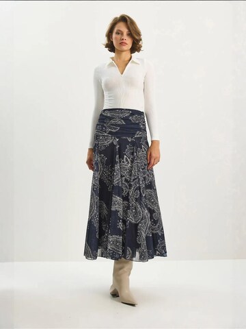Bianco Lucci Rok in Blauw