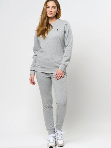 U.S. POLO ASSN. Sweatshirt 'Adele' in Grijs