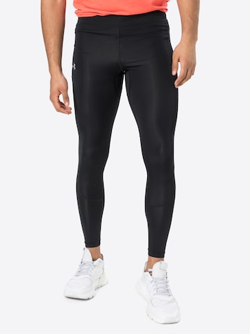 UNDER ARMOUR Skinny Sporthose 'Fly Fast' in Schwarz: predná strana