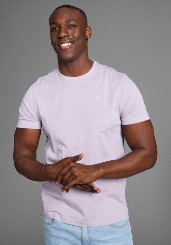 DELMAO Shirt in Purple: front