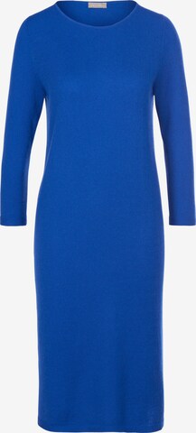 include Gebreide jurk in Blauw: voorkant
