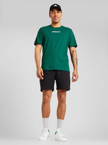T-Shirt 'GFX' ADIDAS ORIGINALS en vert