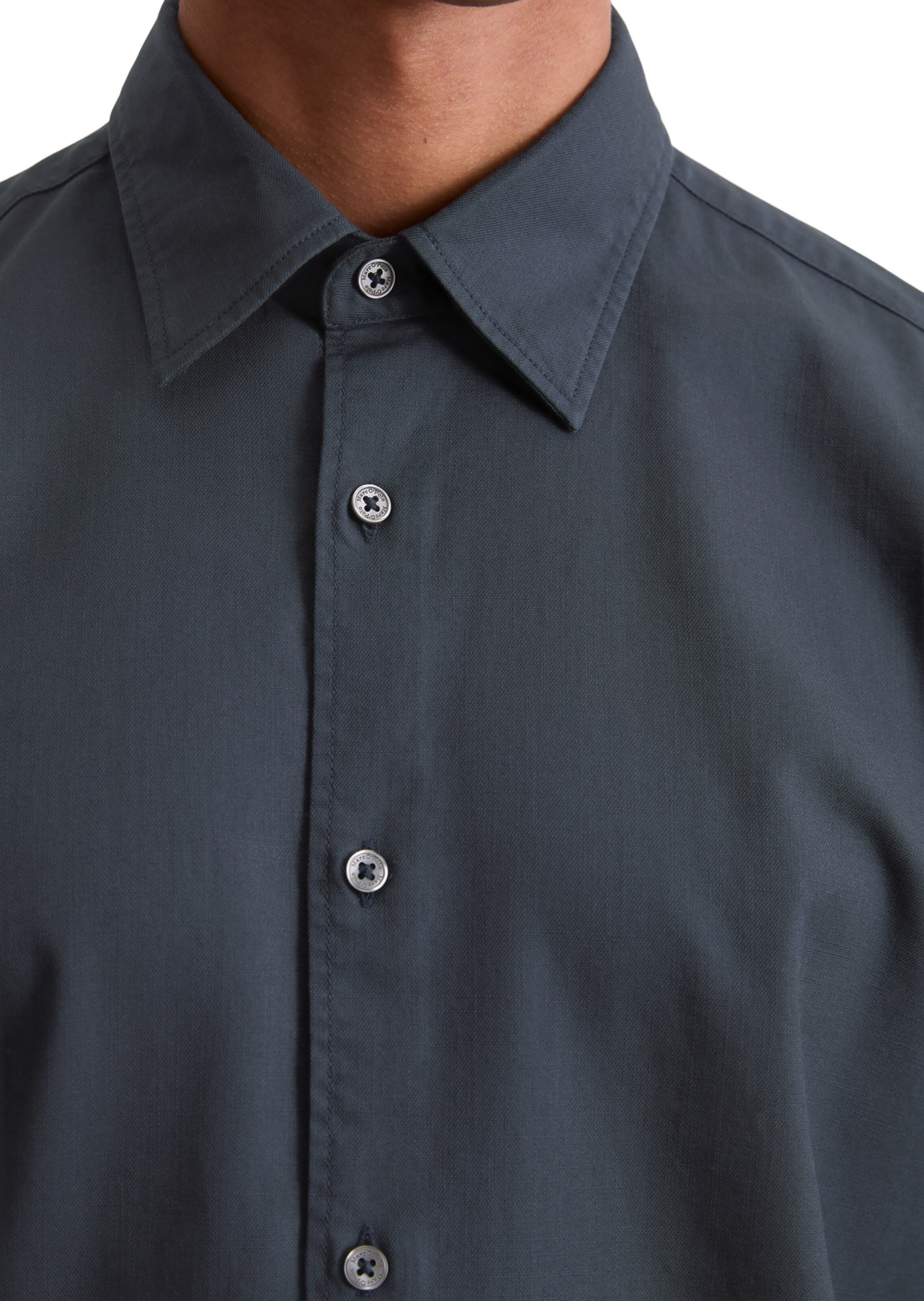 Marc O'Polo Slim fit Button Up Shirt in Blue