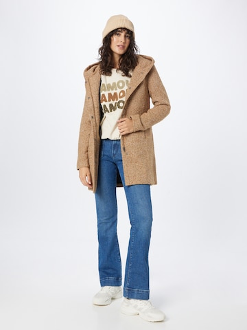 ONLY Between-Seasons Coat 'VIGGA SEDONA' in Beige