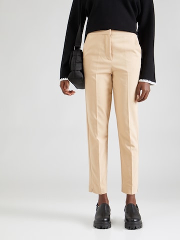 OVS - regular Pantalón de pinzas en beige: frente