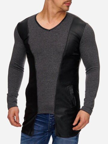 Tazzio Shirt '1218-1' in Grau