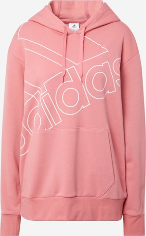 Sweat de sport 'Favorite Essentials' ADIDAS PERFORMANCE en rose : devant