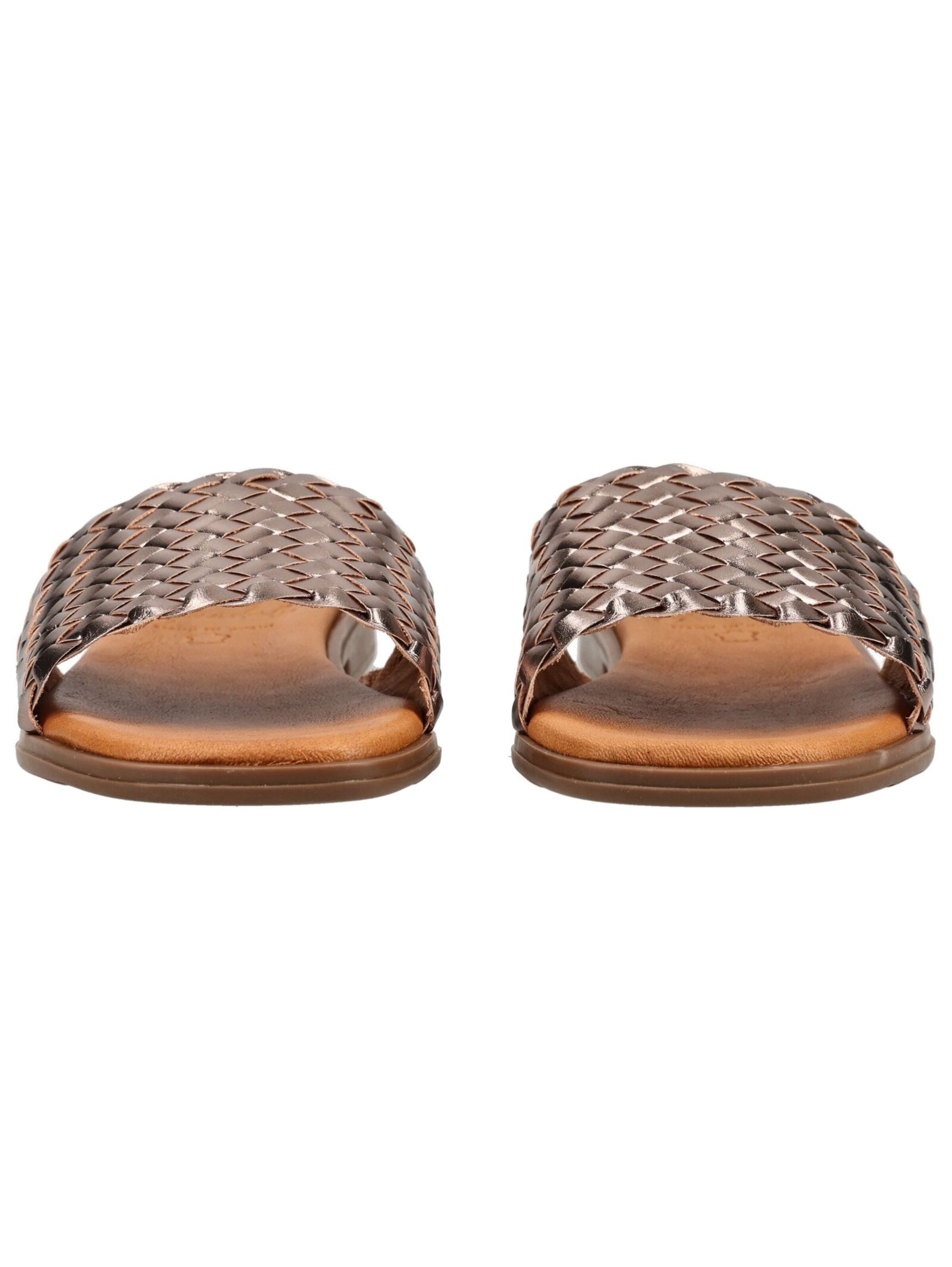 Oh! My Sandals Mules in Bronze