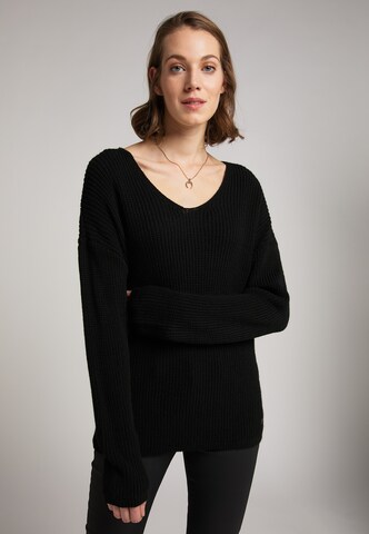 MUSTANG Sweater in Black: front