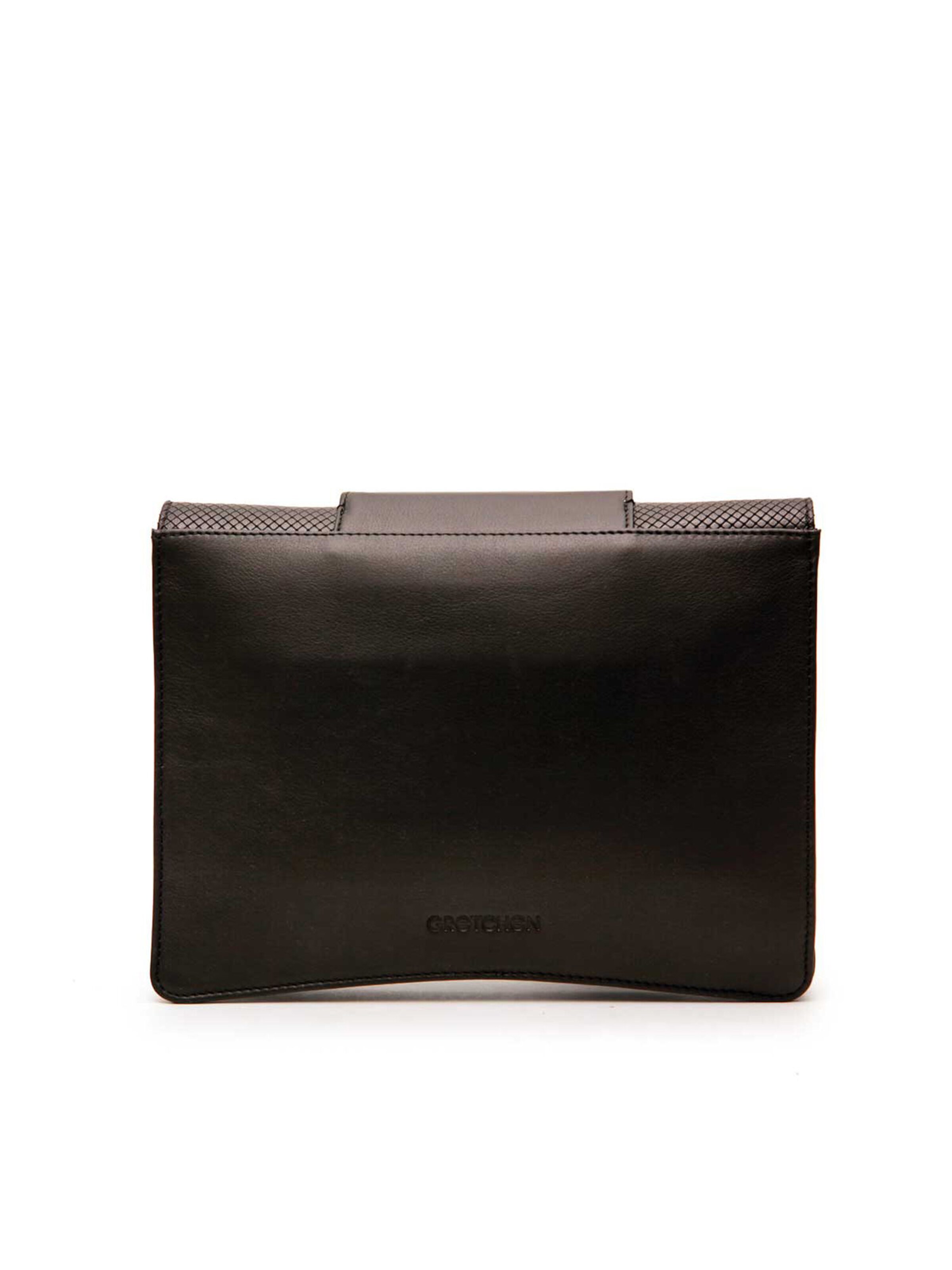 Gretchen Clutch 'Oyster Three' in Brown