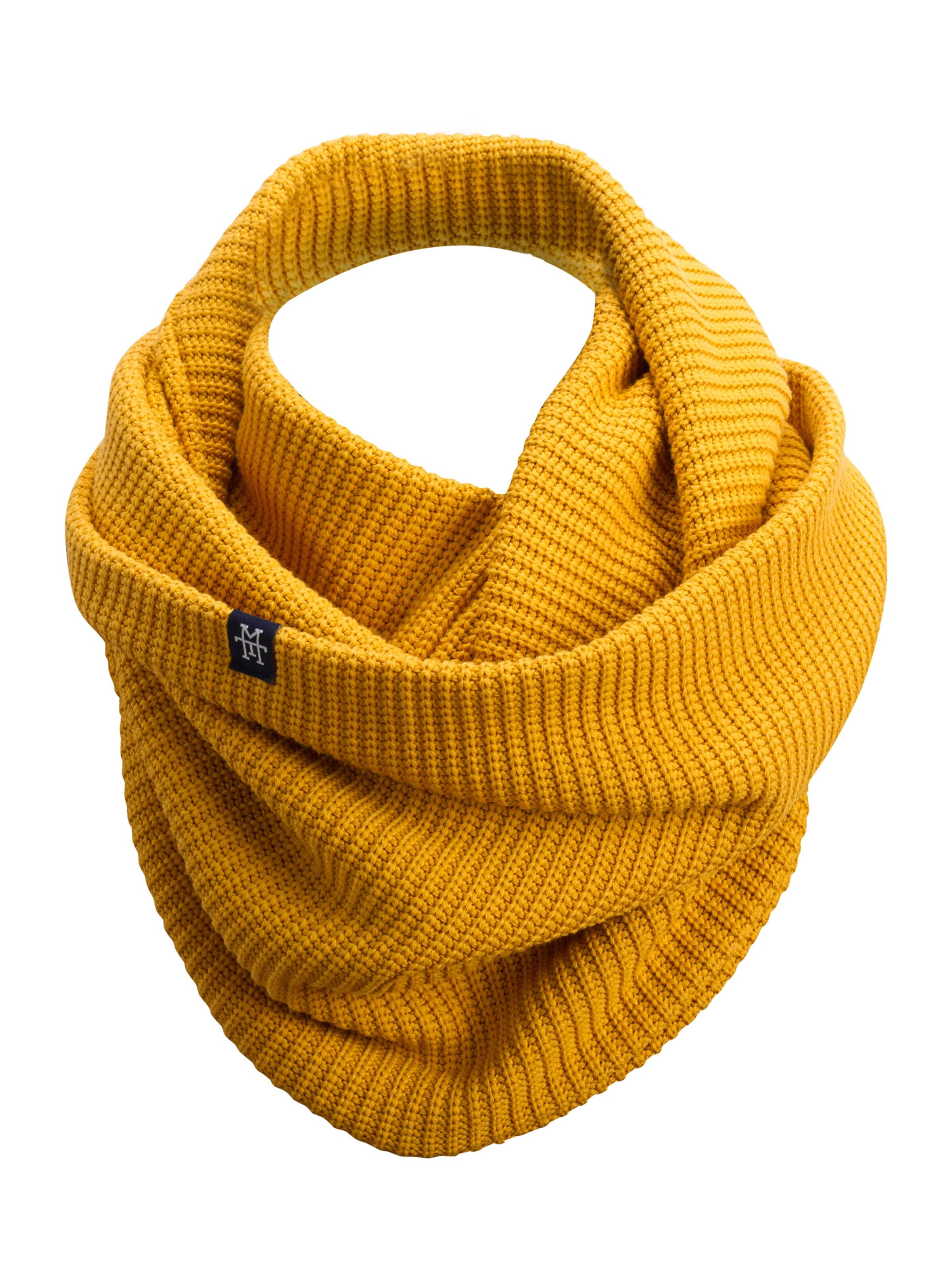 Manufaktur13 Tube Scarf in Yellow: front