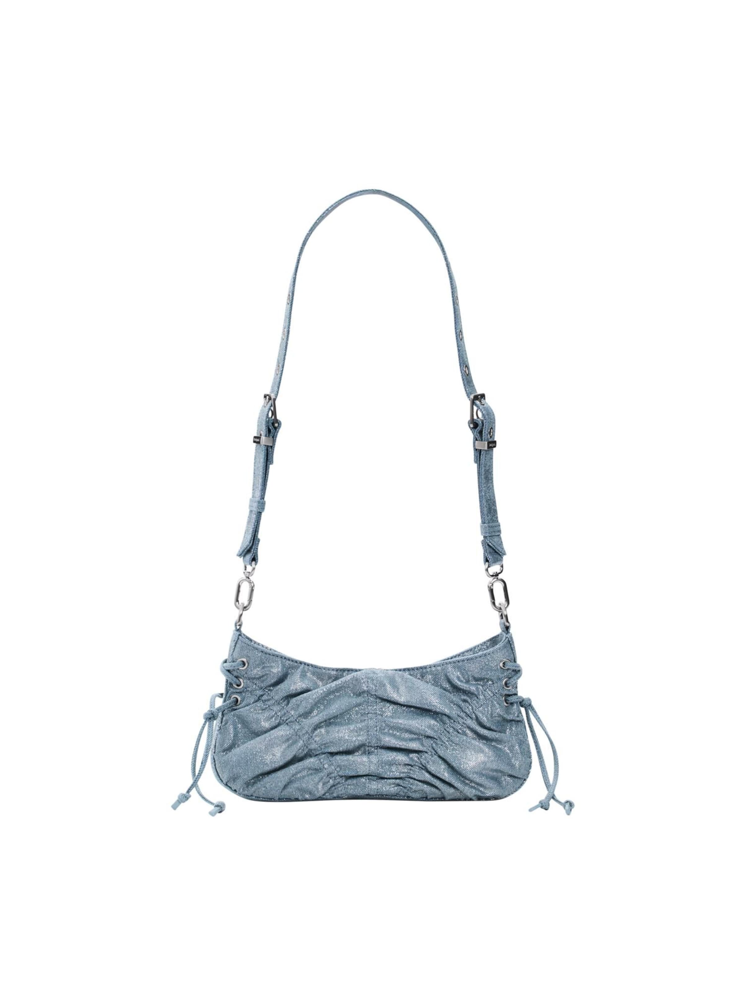 Sac à bandoulière Desigual en bleu : devant