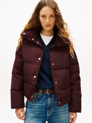 TOMMY HILFIGER Between-season jacket in Red: front