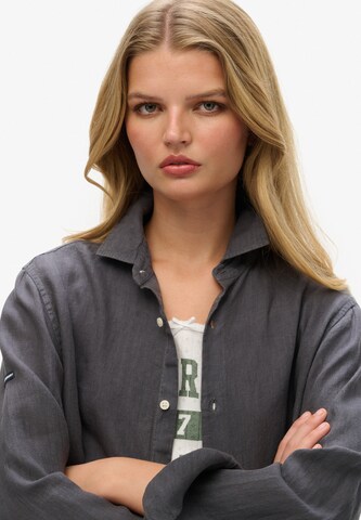 Chemisier Superdry en gris