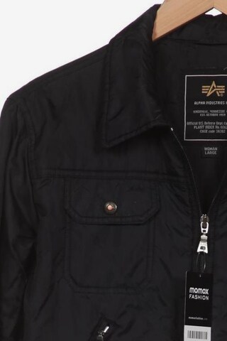 ALPHA INDUSTRIES Jacket & Coat in L in Black