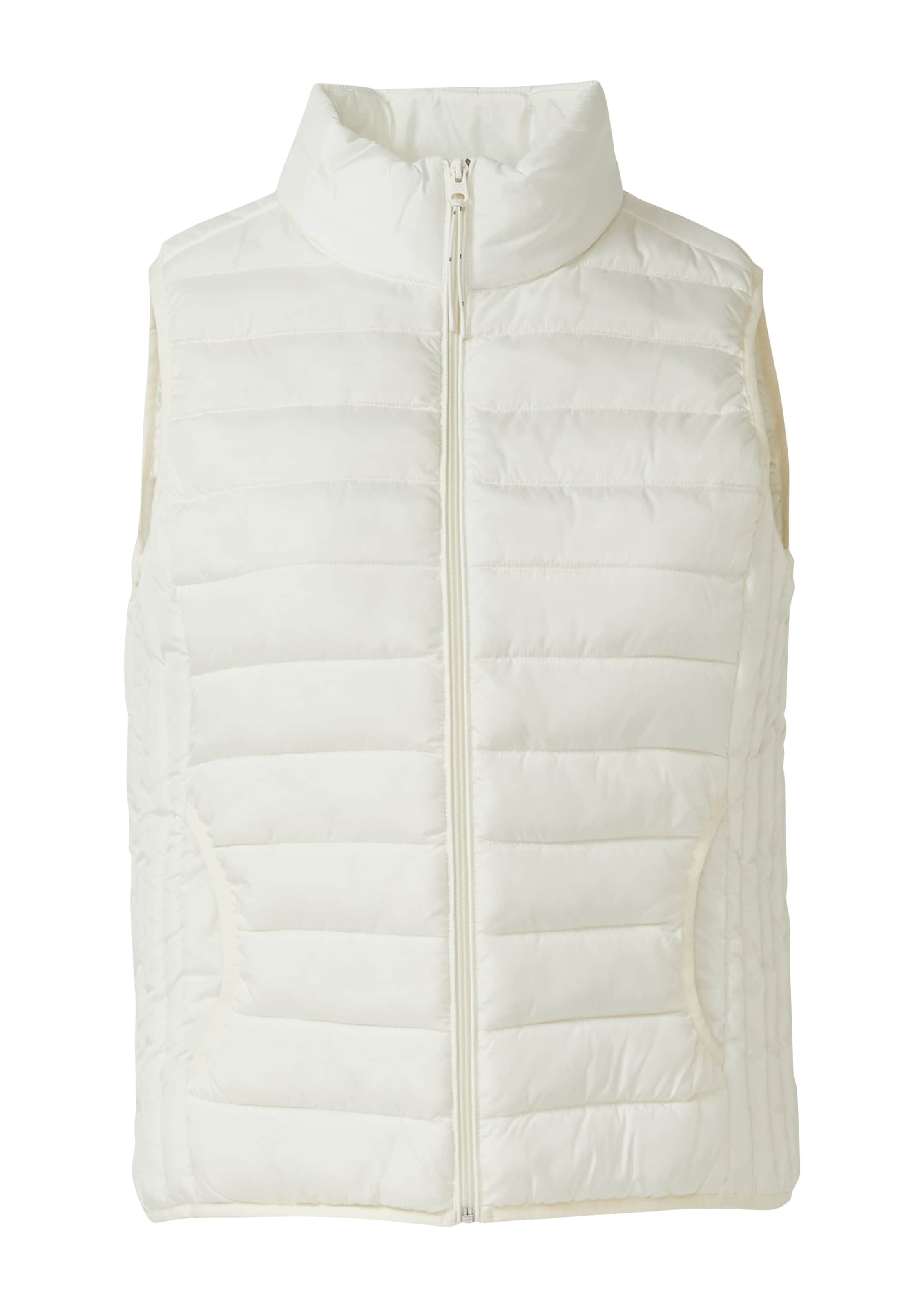 Gilet QS en beige : devant