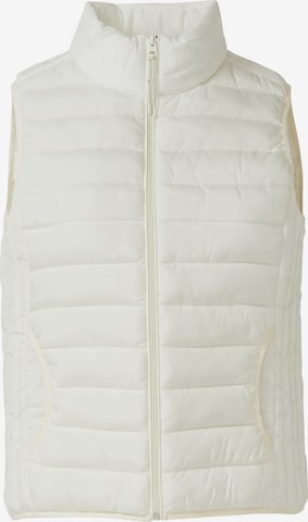 QS Weste in Beige: Vorderseite