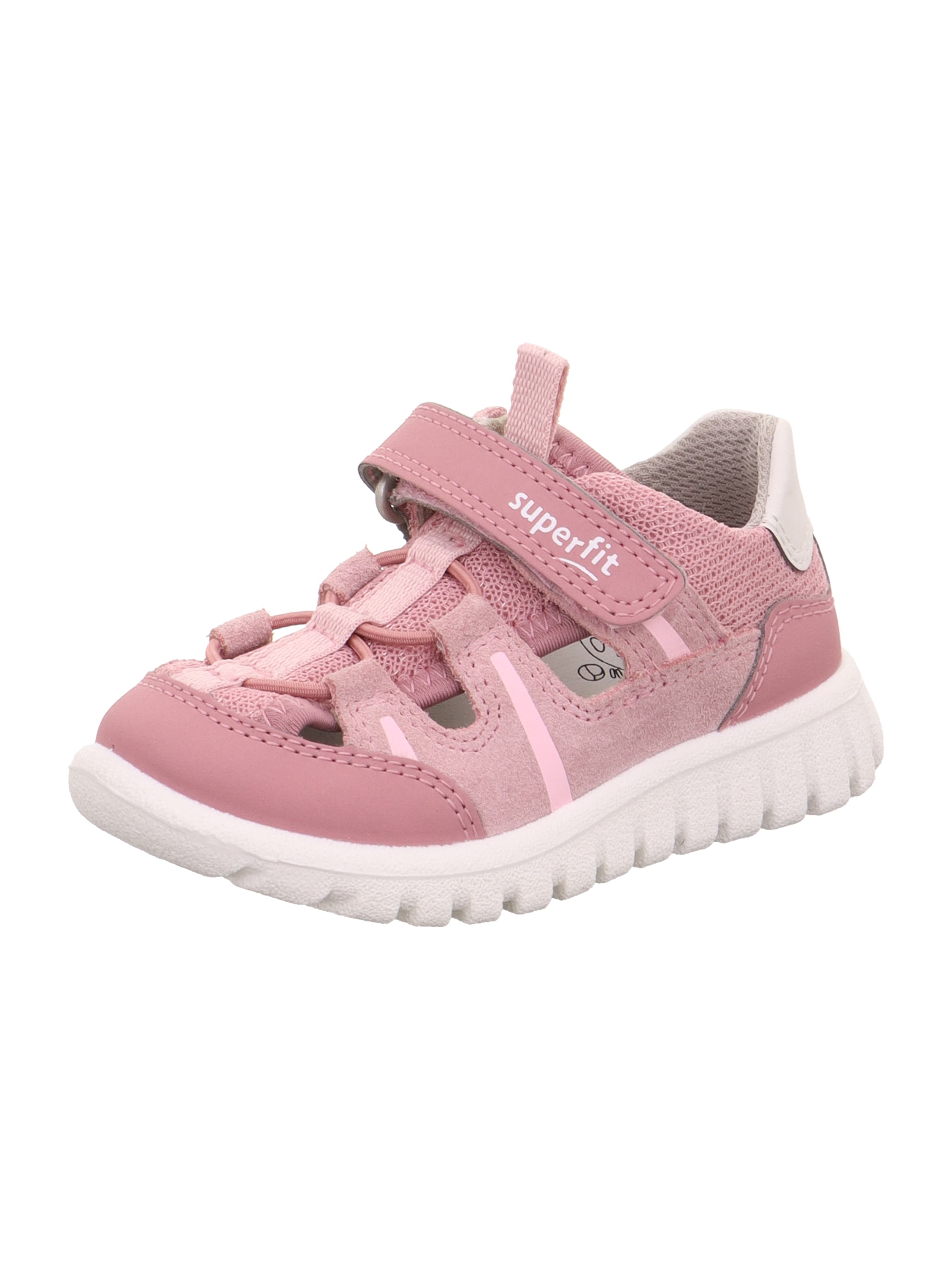 Sandales 'SPORT7 MINI' SUPERFIT en rose : devant