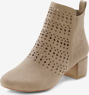 Stivale di LASCANA in beige: frontale