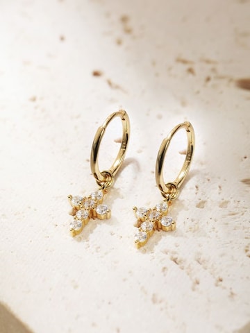 Orecchini 'Faith Whisper' di Hey Happiness in oro