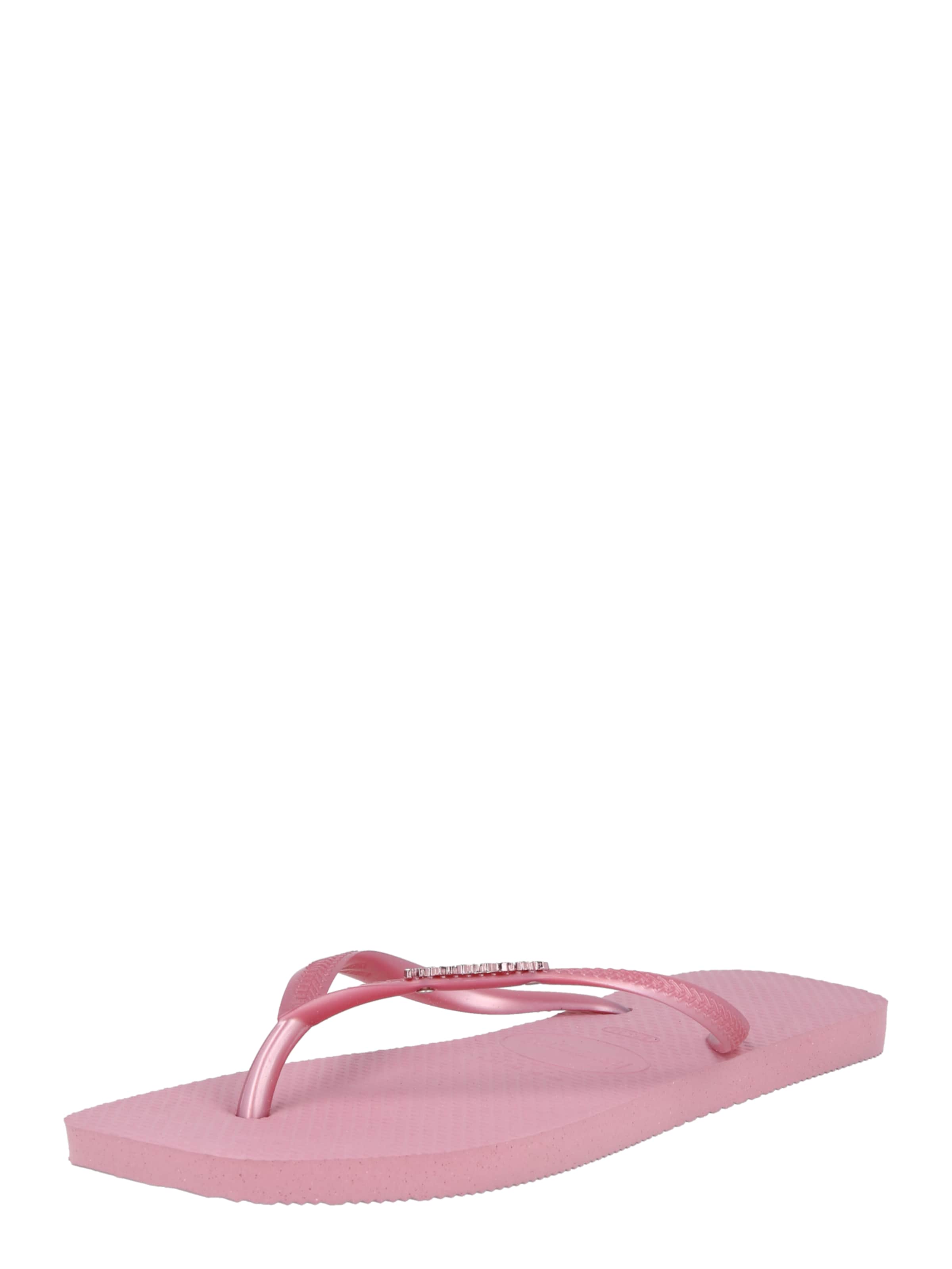 Infradito di HAVAIANAS in rosa: frontale