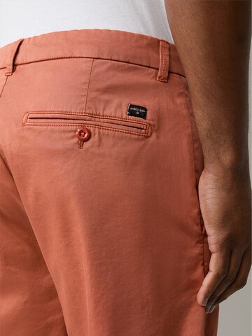 STRELLSON Regular Broek ' Crush ' in Oranje